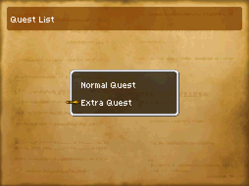 Extra Quest on Quest List